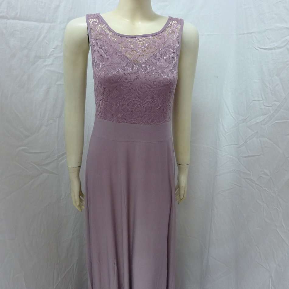 Lace Top Detailed Formal Dress