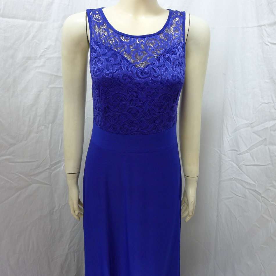 Lace Top Detailed Formal Dress