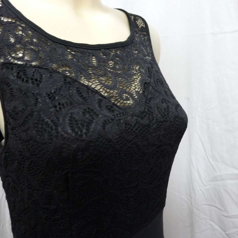 Lace Top Detailed Formal Dress