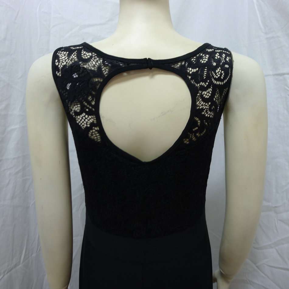 Lace Top Detailed Formal Dress