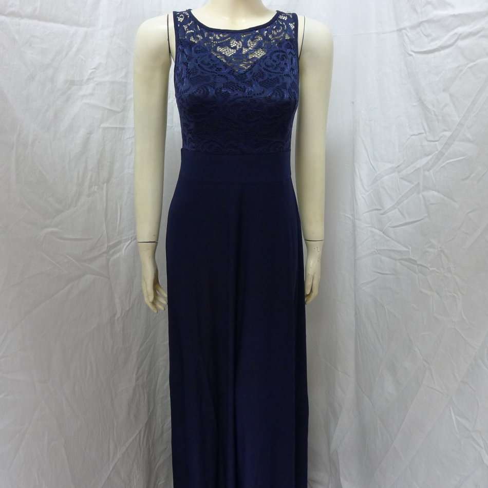 Lace Top Detailed Formal Dress