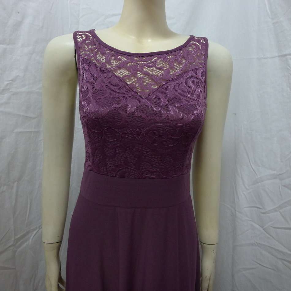 Lace Top Detailed Formal Dress