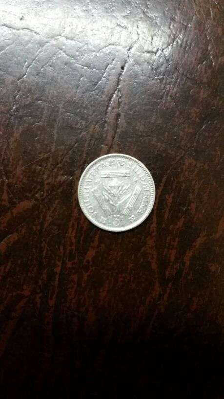 UNION OF SOUTH AFRICA 1932 - THREEPENCE