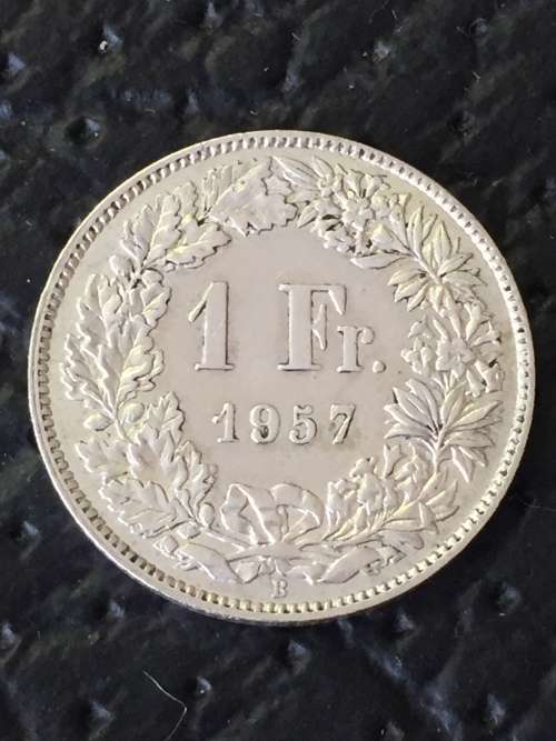 1957 SWITZERLAND - 1 FRANC