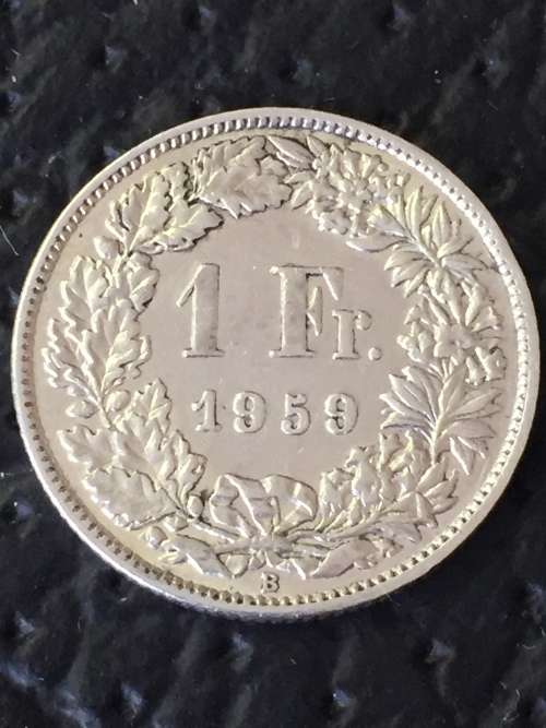 1959 SWITZERLAND - 1 FRANC