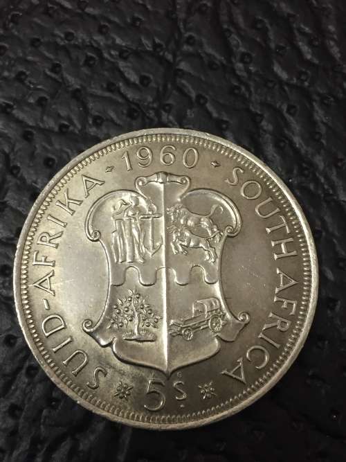 UNION OF SOUTH AFRICA - 1960 CROWN