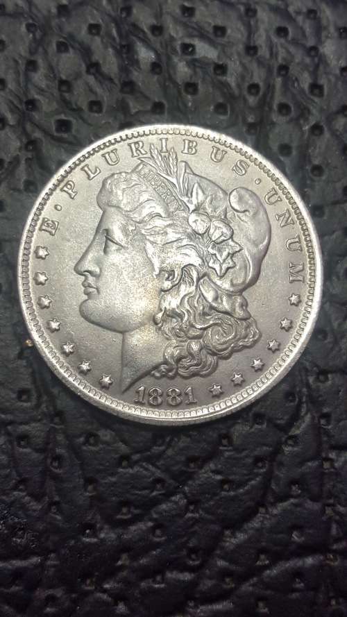 IRON NICKEL TOKEN OF A 1881 UNITED STATES OF AMERICA - ONE DOLLAR