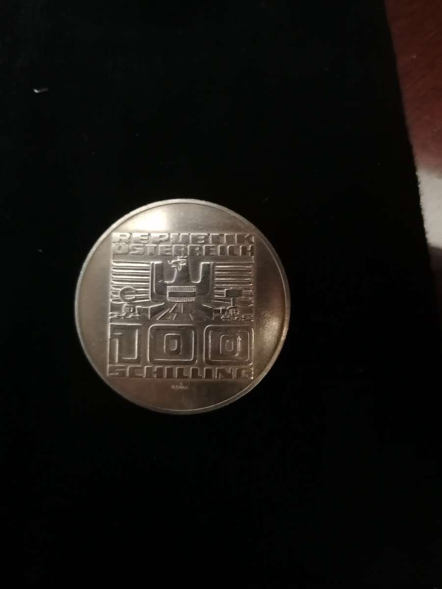 AUSTRIA 1977 - 100 SCHILLING -  COMMEMORATIVE ISSUE