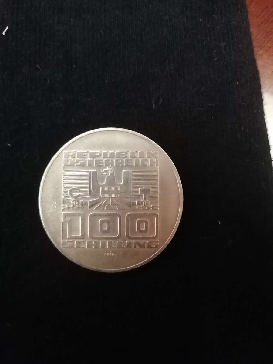 AUSTRIA 1978 - 100 SCHILLING -  COMMEMORATIVE ISSUE