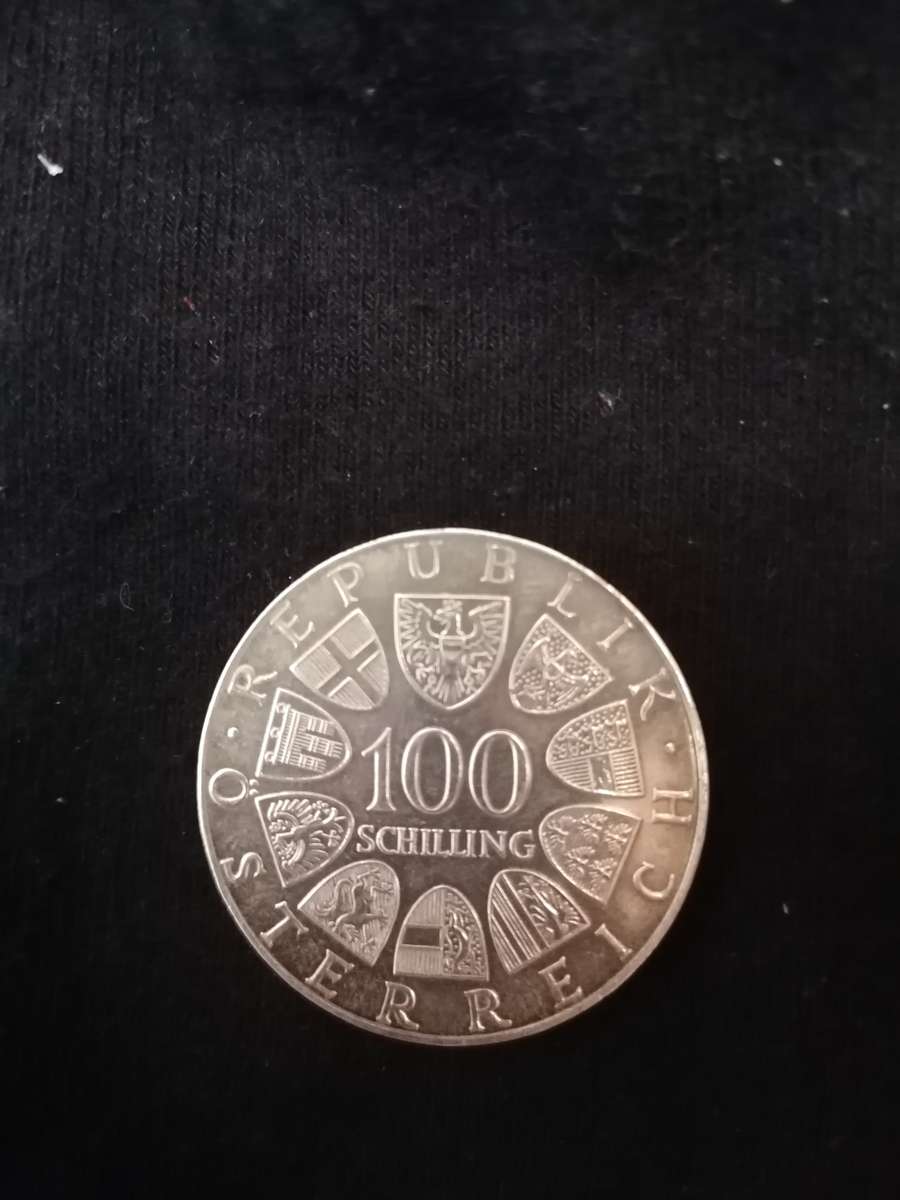 AUSTRIA 1976 - 100 SCHILLING -  COMMEMORATIVE ISSUE