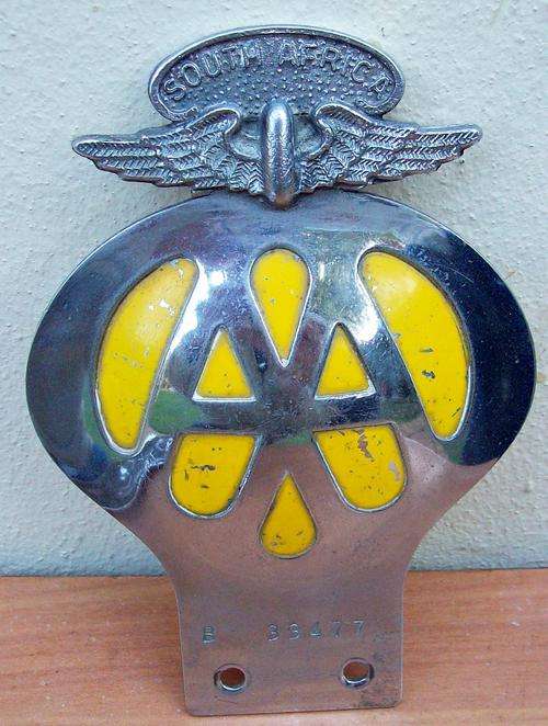 Vintage AA Badge B33477