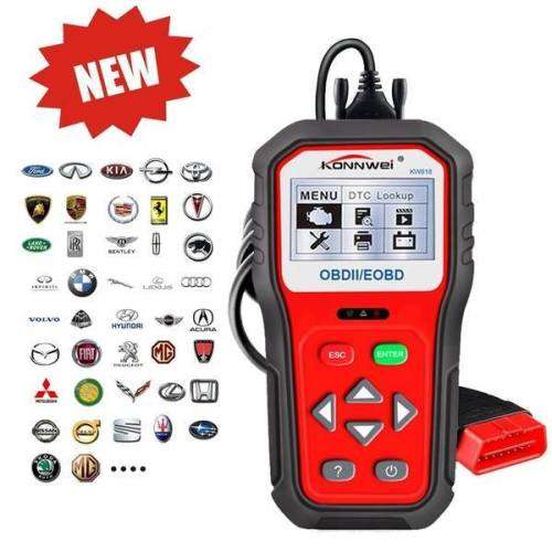 KW818 UNIVERSAL SCANNER OBD2 CODE READER