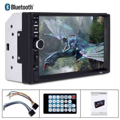 7 inch Touch Screen Car Bluetooth Audio MP5 Player Support Rearview Camera GPS Navigation FM Functio