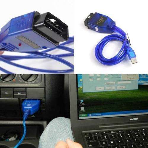 USB Cable KKL VAG-COM 409.1 OBD2 OBD Diagnostic Scanner VCDS VW/Audi/Seat A++ TU8