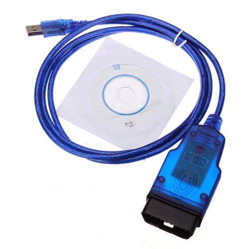 USB Cable KKL VAG-COM 409.1 OBD2 OBD Diagnostic Scanner VCDS VW/Audi/Seat A++ TU8