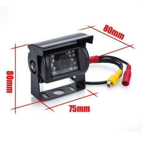 IR Night Vision Car Rearview Reversing Camera LCD Monitor Kit HD Camera 18 LED