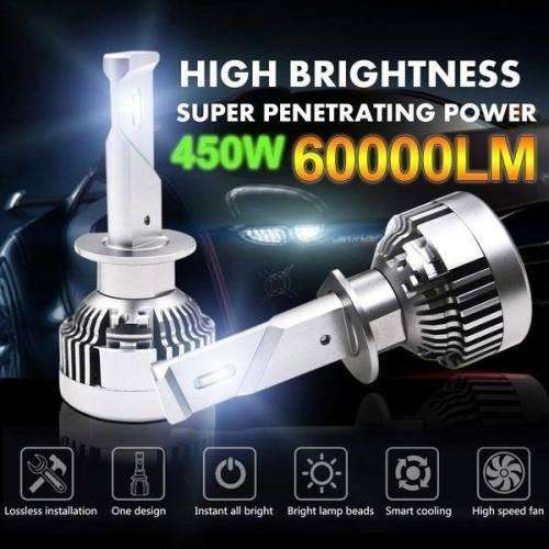 Professional Super Bright 3800LM 36W Waterproof LED Headlight Kit