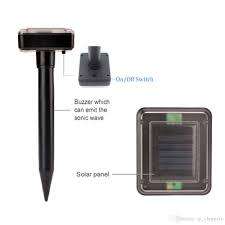 DEVICES FOR GARDEN REMOTE PEST CONTROL SOLAR ULTRASONIC