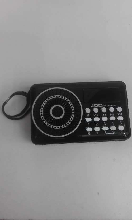 PORTABLE RADIO + MP3 PLAYER - FM RADIO WITH TF(SD) CARD READER AND BUILT IN SPEAKER