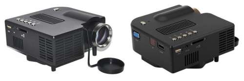 Mini LED Projector with LCD Image System