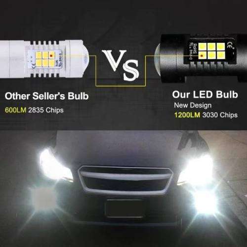 1Pc H7 H8 H11 9005 HB3 9006 HB4 1156 LED Bulb Car Fog Light