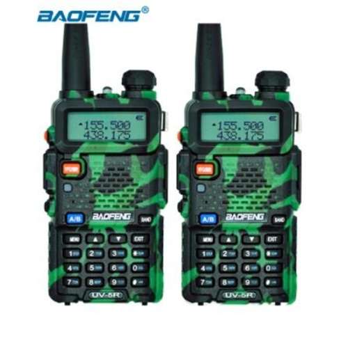 2pcs/lot Baofeng UV-5R Dual Band Walkie Talkie Radio Transceiver Dual Display Radio Communicator + A