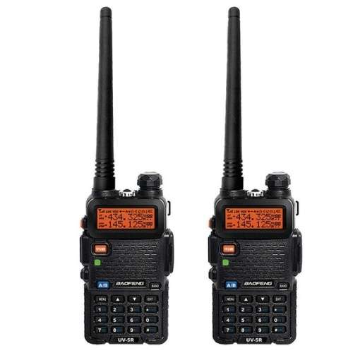 2pcs/lot Baofeng UV-5R Dual Band Walkie Talkie Radio Transceiver Dual Display Radio Communicator + A