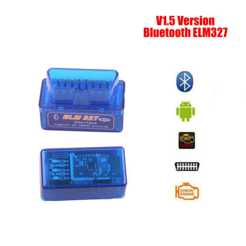 ELM327 v1.5 OBD2 Bluetooth Code Reader Scanner Diagnostic ANDROID TORQUE