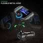 BT70 Bluetooth FM Transmitter Car Player Kit Card Car Charger Quick with QC3.0 Dual USB Voltmeter &