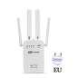 Hot Sale !!! 300/1200Mbps Dual-Band 2.4 / 5G 4-Antenna WIFI Range Extender WiFi Repeater Router