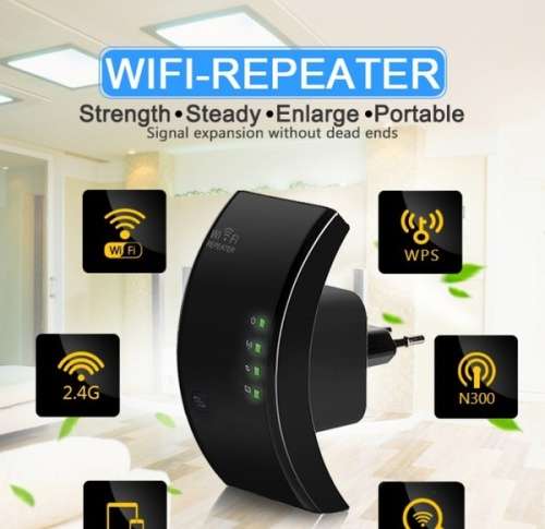 Wireless WIFI Repeater 300Mbps Network Antenna Wifi Extender Signal Amplifier 802.11n/b/g Signal Boo