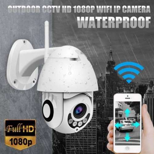 Wireless 5X Zoom HD 1080P Outdoor IP Camera Security Wifi Waterproof