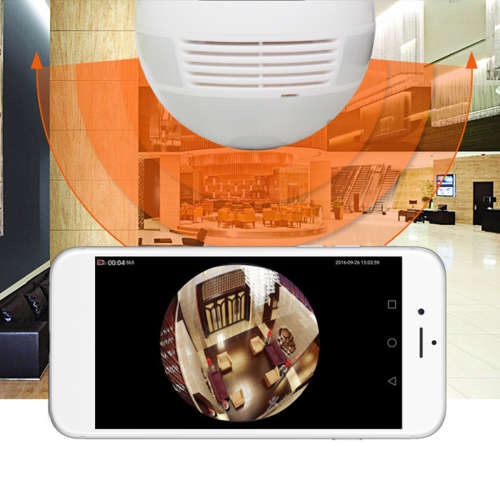 360 Wifi Panorama IP  Camera
