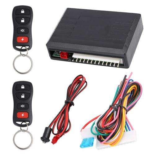 Car Remote Control Central Door Lock Kit Locking Keyless Entry System