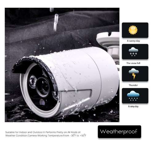 8CH Wireless Wifi 960P CCTV System