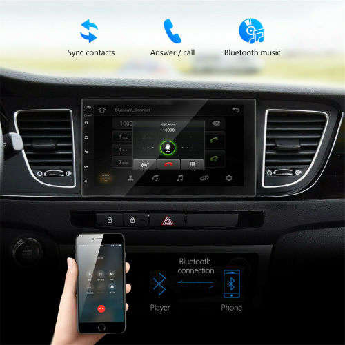 7'' Double 2 DIN Android 9.1 Car Stereo FM Radio GPS Navigation