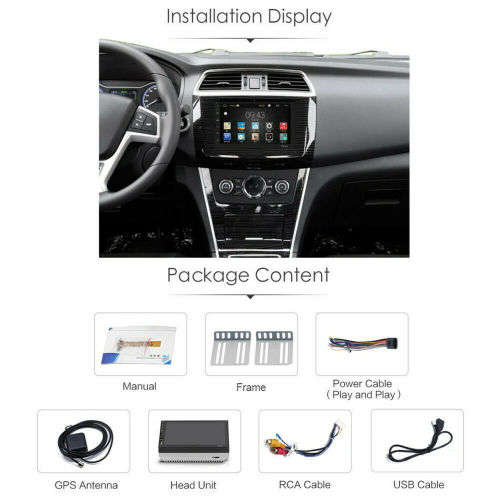 7'' Double 2 DIN Android 9.1 Car Stereo FM Radio GPS Navigation