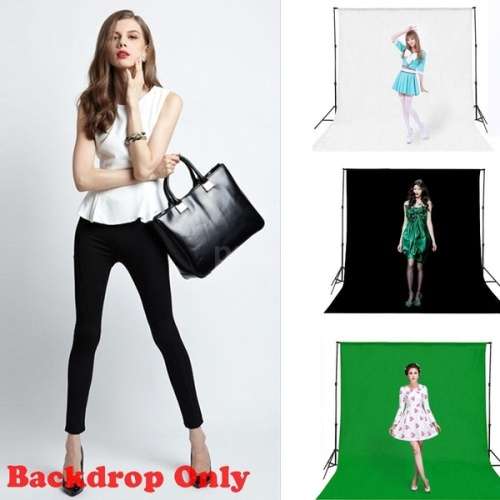 1.6 X 3M / 5 X 10FT   Photography Studio Non-woven Backdrop  (Grey\Red \Blue\Pink )