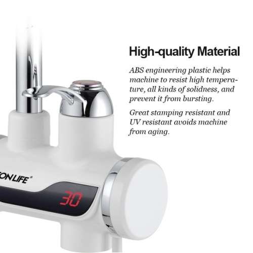 Digital Display Instant Hot Water Tap,Fast electric heating water tap
