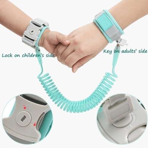 Kids Baby Safety Anti-lost Strap Walking Harness Wristbands Wrist Link