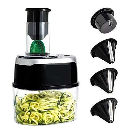 Find Back-4-In-1 Electric Vegetable Spiralizer
