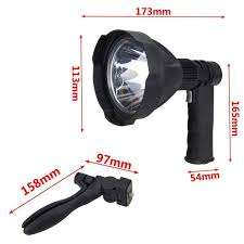 Pistol LED Hunting Spot Light Rechargeable Handheld Torch