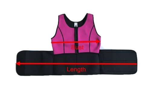 Women Hot Vest Body Shaper Adjustable Sweat Belt Corset