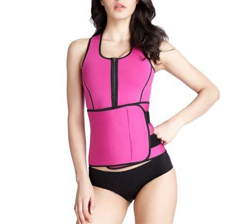 Women Hot Vest Body Shaper Adjustable Sweat Belt Corset