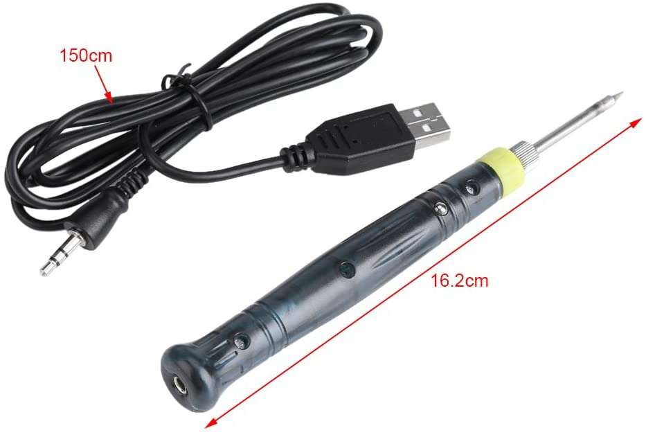 Portable USB Soldering Iron Pen 5V 8W