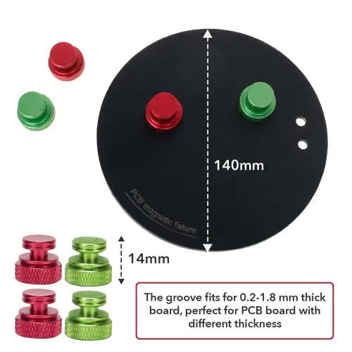 Base Magnetic PCB Fixture TE-075