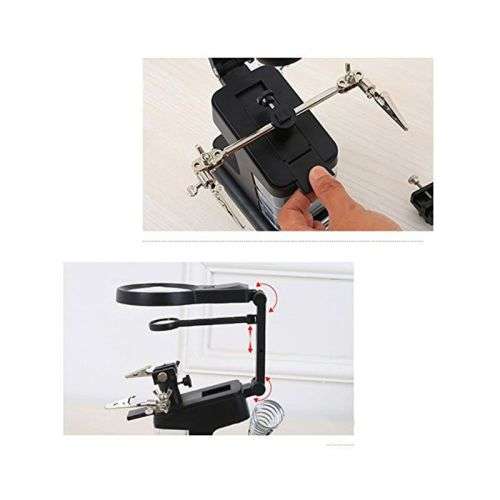 AC/DC Interchangeable Magnifier with Auxiliary Clip XF0188