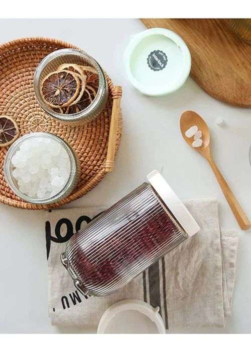 6pc Lock Glass Storage Containers