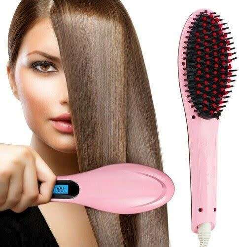 Straightener Brush