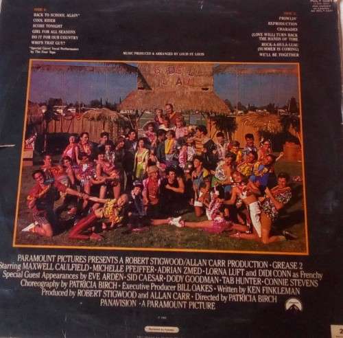 GREASE 2 - Original Soundtrack Recording Vinyl LP